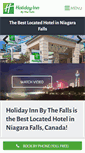 Mobile Screenshot of holidayinnniagarafalls.com